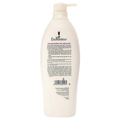 Dầu Gội Dưỡng Tóc Siêu Mượt Enchanteur Sensation Chai 650g